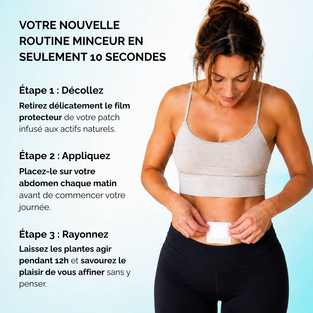Slim Patch - Affinez votre silhouette sans sport ni régime