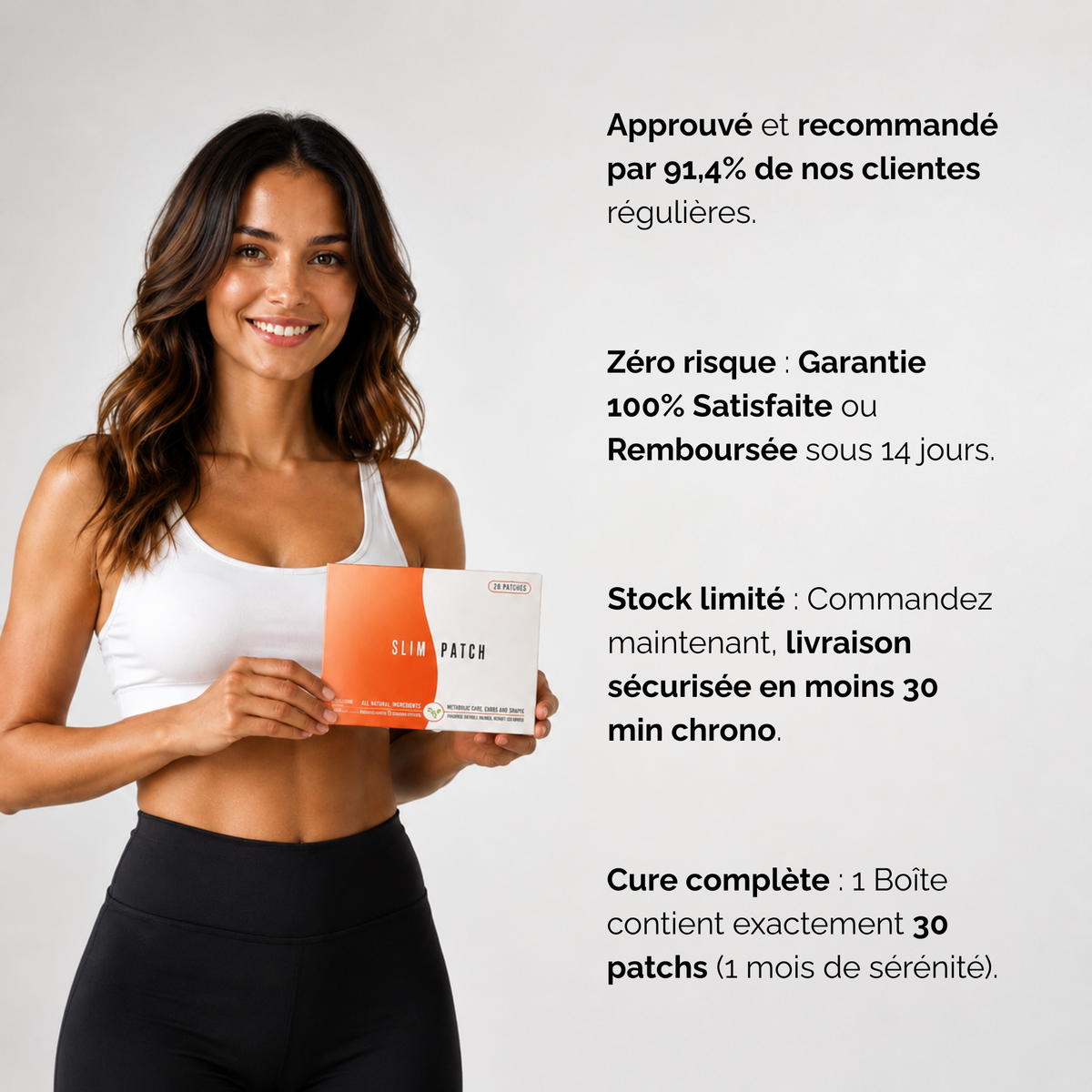 Slim Patch - Affinez votre silhouette sans sport ni régime